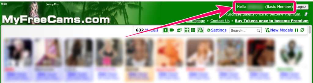 MyFreeCams.comの無料アカウント登録手順5