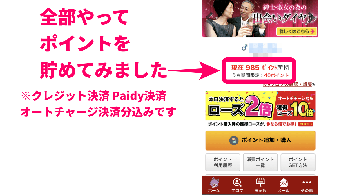 華の会メールのポイント